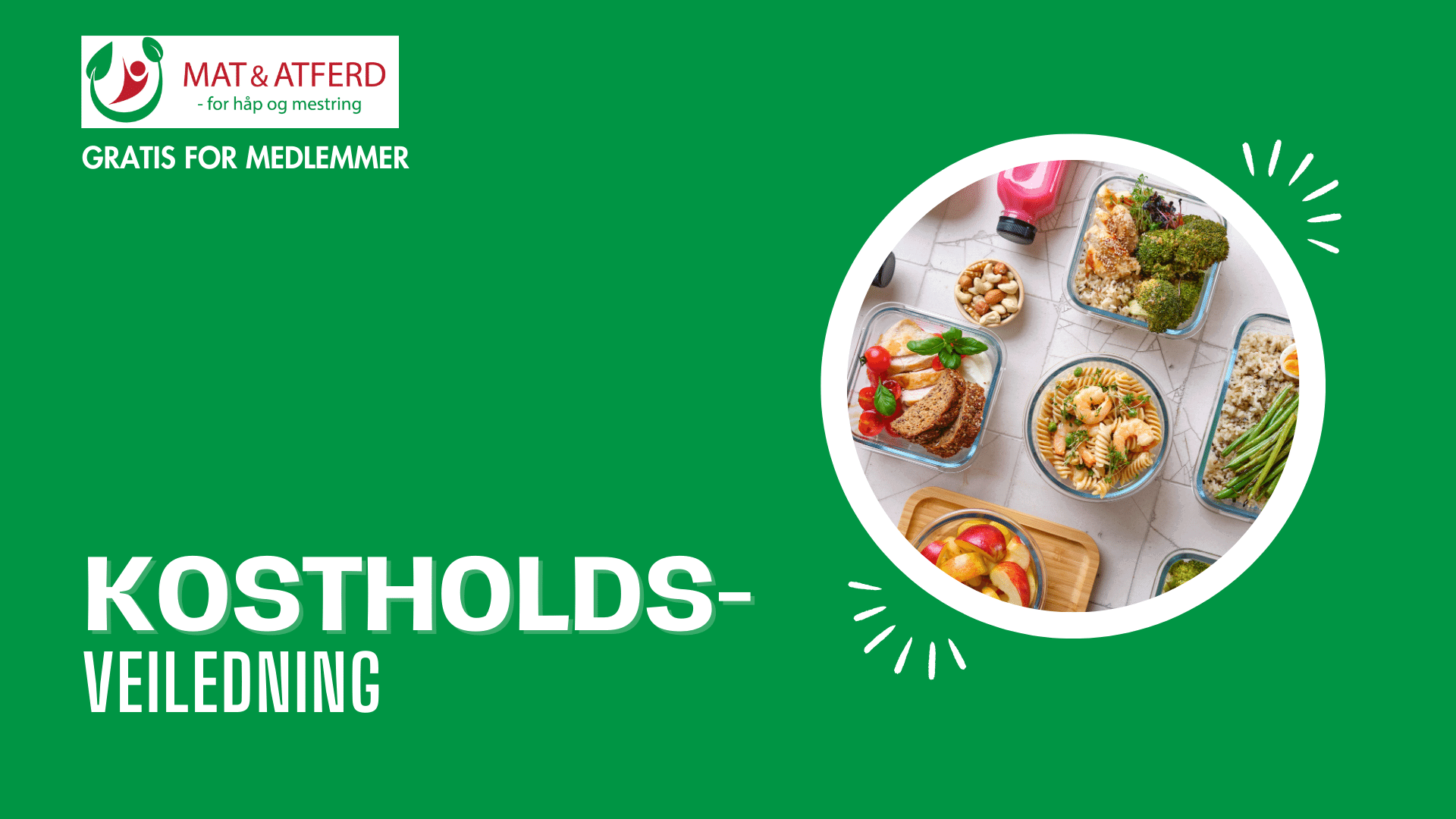 Kostholdsveiledning med ernæringsstudent