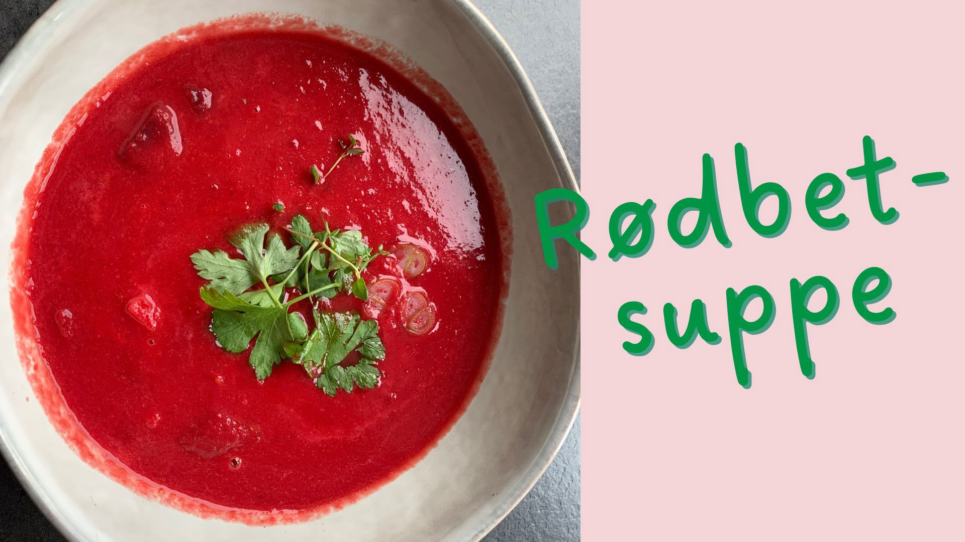 Oppskrift på rødbetsuppe