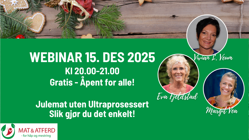 Julewebinar 15. des 2025 - Opptak